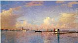 Sunset on the Grand Canal, Venice by William Stanley Haseltine